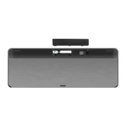 Klawiatura membranowa Natec Turbot Slim Touchpad do Smart TV Czarny