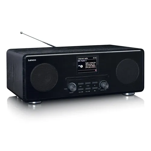 Радиоприемник Lenco DIR-261bk FM-радио DAB + интернет Bluetooth черный