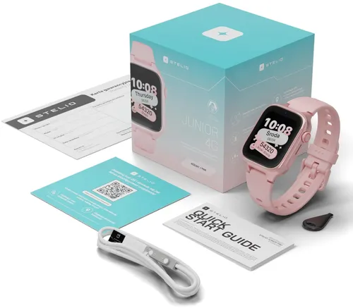 Smartwatch STELIO Junior 4G Różowy