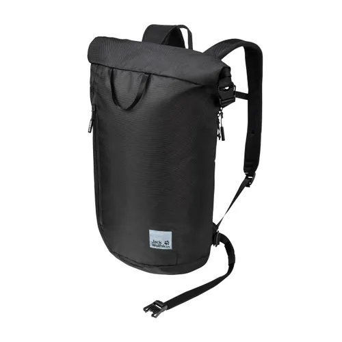 Plecak miejski Jack Wolfskin Helsinki Rolltop 18 l ultra black