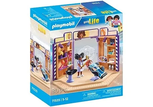 Playmobil Набор "Моя жизнь" 71535 Парикмахерская и парикмахерский салон