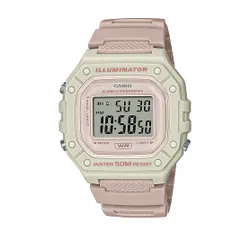 Casio ın-218HC-4a2vef Pink / Beige saati