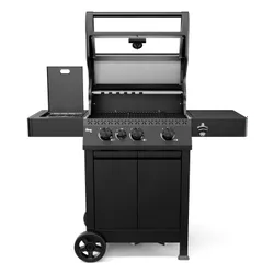 Grill gazowy KOLER Krone Compact Czarny 15.5 kW 60 x 46 cm