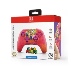 Pad PowerA Advantage Wireless Controller Mario and Friends do Nintendo Switch 2 Bezprzewodowy