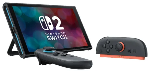 Konsola NINTENDO Switch 2 V2 z wymienną baterią Czarny