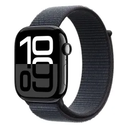 Apple Watch Series 10 GPS koperta 42mm aluminium onyks opaska sportowa atramentowa