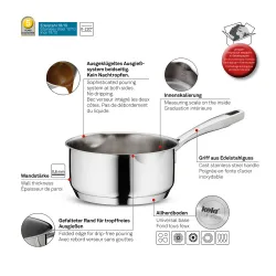 KELA Flavoria 0,8 l - rondel ze stali nierdzewnej