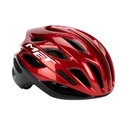 Kask rowerowy MET Estro Mips red/black metallic glossy
