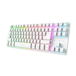 Klawiatura membranowa Trust GXT 831W Thado Biały