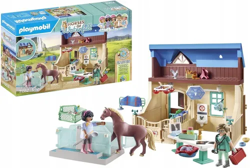 Playmobil 71352 иппотерапия и лечение животных