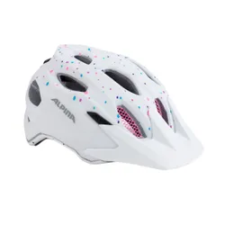 Kask rowerowy dziecięcy Alpina Carapax white