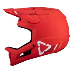 Kask rowerowy fullface Leatt MTB Gravity 1.0 Junior czerwony - XXS