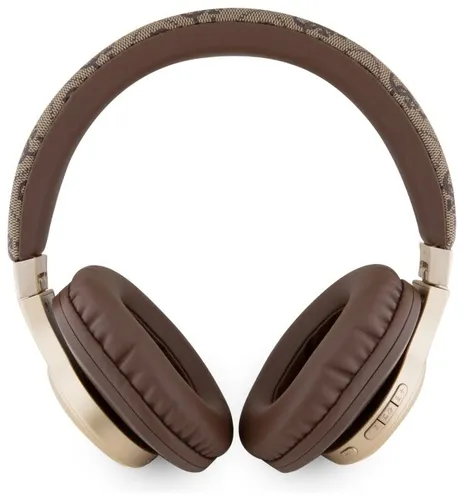 Słuchawki nauszne GUESS 4G Script Brązowy