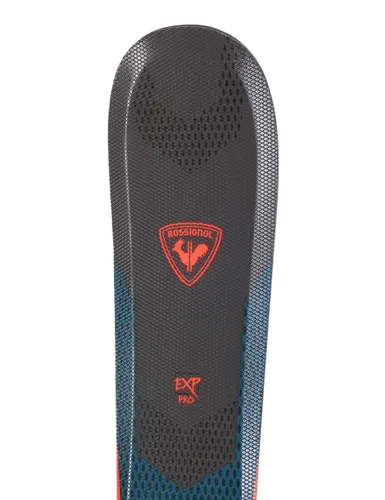 Narty zjazdowe dziecięce ROSSIGNOL EXPERIENCE PRO + wiązania LOOK KID 4.5 z GRIP WALK - Długość (cm) - 104