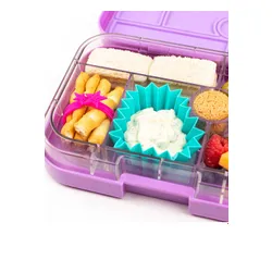 Okul için Öğle Yemeği Kutusu Yumbox Original - Lulu purple / Paris tray