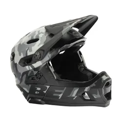 Kask rowerowy Bell FF Super DH MIPS Spherical matte gloss black camo
