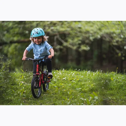 Kask rowerowy dziecięcy Hornit Jurassic turquoise/multicolor