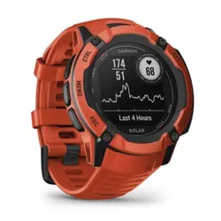 Смарт-часы Garmin Instinct 2x Solar (огненно-красный)