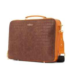 Geantă pentru Laptop Nobo NBAG-N3050-CM17 maro cu portocaliu