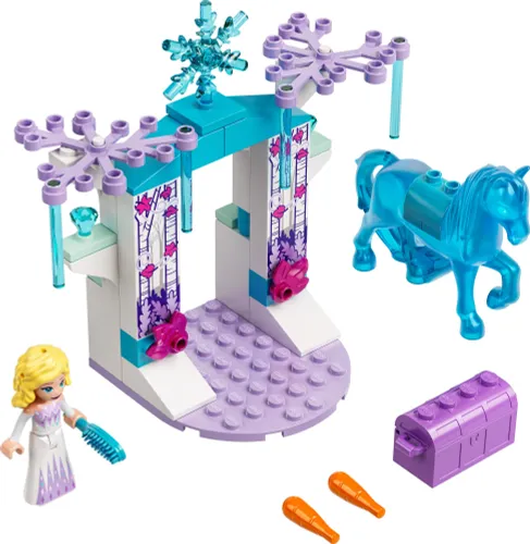 LEGO 43209 Disney Elsa i lodowa stajnia Nokka