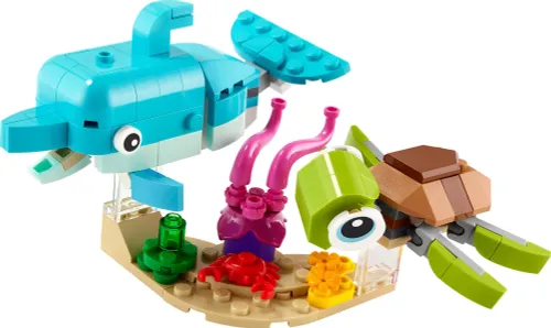 LEGO 31128 Creator Delfin i żółw