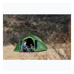 Namiot kempingowy 4-osobowy Coleman Darwin 4 Plus blackout