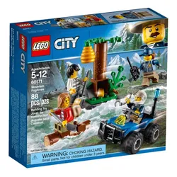 Klocki LEGO City Uciekinierzy w górach 60171 (88 elementów)