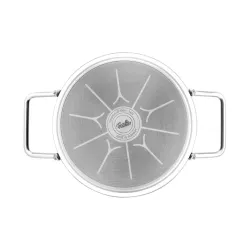FISSLER Adamant 28 cm - garnek aluminiowy z pokrywką