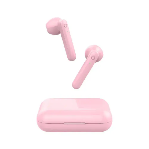 Słuchawki bezprzewodowe Forever TWE-110 Douszne Bluetooth 5.1 Różowy