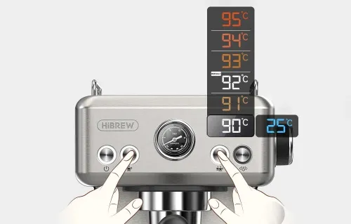 Кофеварка HIBREW H10A серебряный