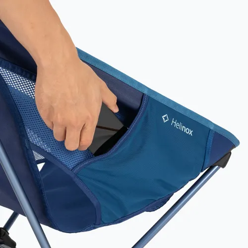 Krzesło turystyczne Helinox One Highback (re) blue block