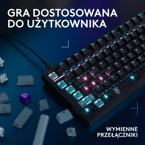 Klawiatura mechaniczna Logitech G316 X 98 Czarny