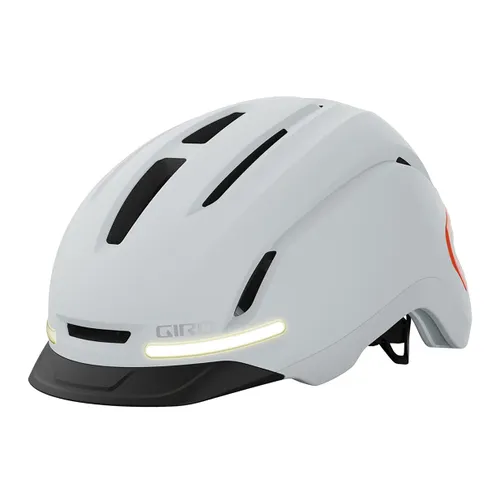 Kask rowerowy Giro Ethos Integrated MIPS LED matte chalk