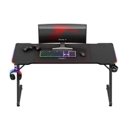 Biurko gamingowe HUZARO Hero 3.3 RGB Czarny