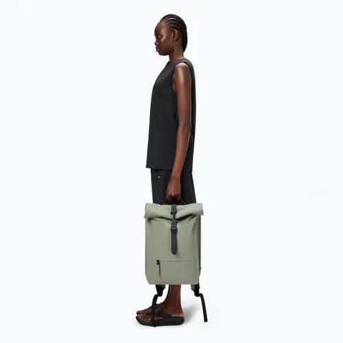 Plecak miejski Rains Rucksack Rolltop 17 l drift