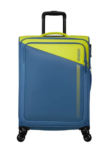 Средний чемодан American Tourister Daring DASH EXP-lime / coronet