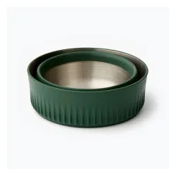 Kubek turystyczny Sea To Summit Detour Stainless Steel Collapsible 475 ml laurel wreath