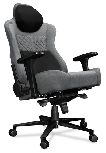 Fotel YUMISU 2052 Magnetic Jasnoszaro-czarny