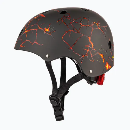 Kask rowerowy dziecięcy Hornit Lava brown