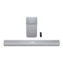 Soundbar SHARP HT-SBW55121 Srebrny 5.1.2-kanałowy, Bezprzewodowy Subwoofer, HDMI eARC, Dolby Atmos, 4K, BT