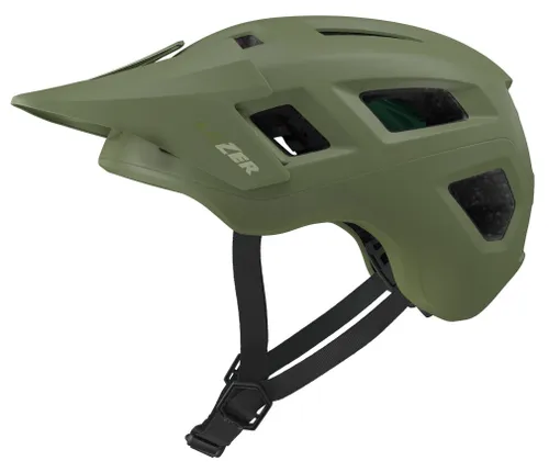 Kask rowerowy LAZER Coyote KinetiCore Zielony mat MTB (rozmiar S)