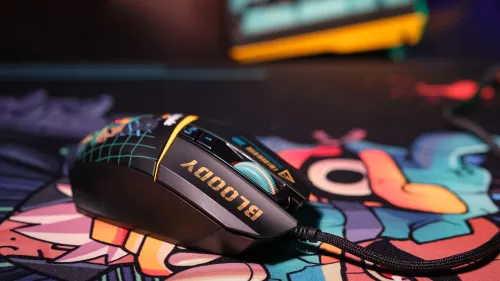 Myszka gamingowa A4tech Bloody W63 Max RENEGADE Czarny