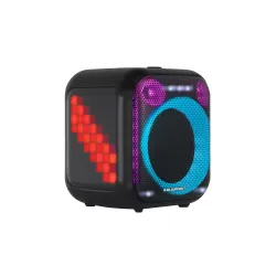 Power Audio Blaupunkt Party Box PB6LED 40W Bluetooth Radio FM Mikrofon Karaoke Czarny
