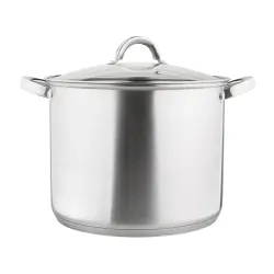 Garnek ze stali nierdzewnej z pokrywką FABIO 12,5 l