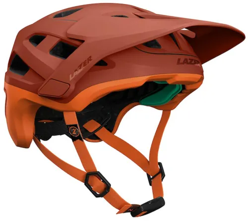 Kask rowerowy LAZER Jackal KinetiCore Pomarańczowy MTB (rozmiar M)