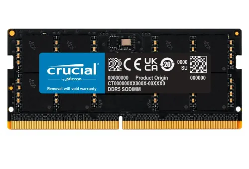 Pamięć Crucial DDR5 32GB 5600 CL46 SODIMM Czarny