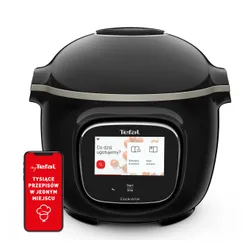 Multicooker TEFAL Cook4Me Touch CY9128 (Wi-Fi) + Torba transportowa TEFAL XA607800 Cook4Me oraz dostępem do ponad 1000 darmowych przepisów