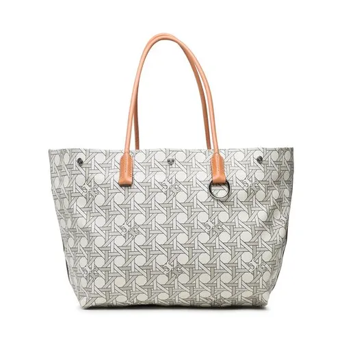 Сумка Tory Burch Canvas Basketweave Tote 139623 Beige