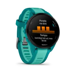 Smartwatch Garmin Forerunner 165 Music 43mm GPS Turkusowy