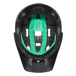 Kask rowerowy LAZER Jackal KinetiCore Czarno-biały MTB (rozmiar L)
